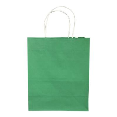 China Recyclable OEM Customized Logo Printed High Quality Shopping Bag Carry Tote Recycled Kraft Paper Bags For Brand Clothing And Groceries for sale