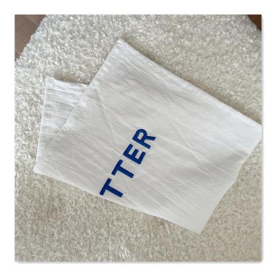 China Modern white cotton linen towel with embroidery for hotel restaurant dinner napkin embroidery napkin for sale