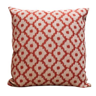 China Anti-Static Luxury Jacquard Flower Jacquard Pillow Case Decorative Cushion Cover for sale