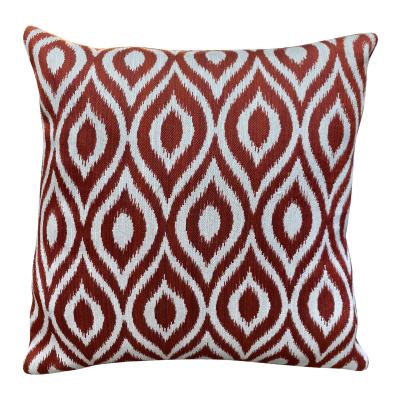 China Anti-Static Woven Geometric Jacquard Pillow Cover Sofa Pillow Cover Cushion Cover for sale