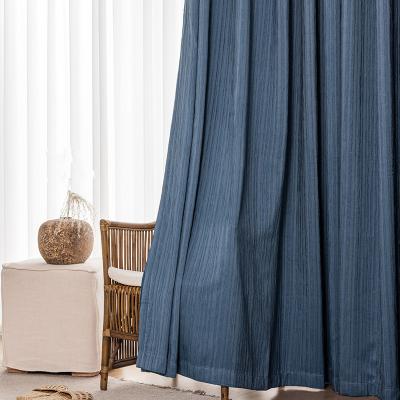 China Factory sales modern upholstery fabric crushed curtain backdrop finishing curtain for sale