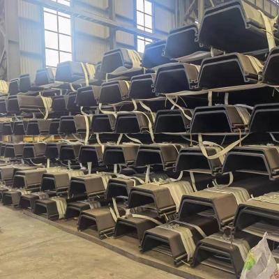 China Reasonable Price 096 YQF Steel Sheet Pile U Shaped Sheet Metal Pile Steel for sale