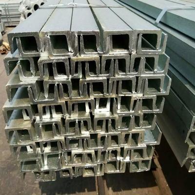 China Engineering Construction YQF Galvanized Steel Profile Channel No.8 Hot-dip Galvanized Steel for sale