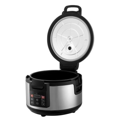 China Outdoor commercial rice cooker multi function stainless steel electric rice pot for restaurant for sale