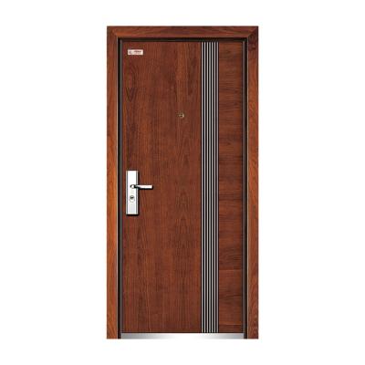 China Factory Wholesale Anti-theft Steel Wooden Armored Door China Bulletproof Armored Main Door for sale