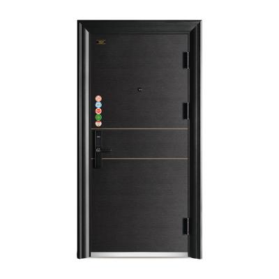 China Factory direct good quality large exterior safe main entrance doors anti-theft door design stainless steel for sale