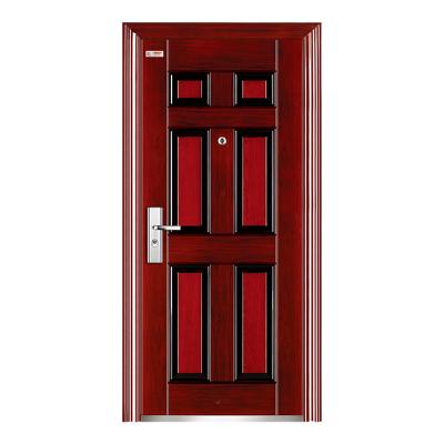 China QUNSHENG Models Factory Custom Steel Design Security Anti-theft Main Door High Quality Residential Door for sale