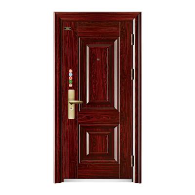 China Wholesale Anti Theft Customization Doors Outdoor Metal Armor Safe Steel Door For Home for sale