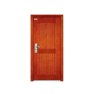 China Well-designed Popular Anti-theft Stainless Steel Main Doors Security Durable Steel Wooden Armored Door for sale