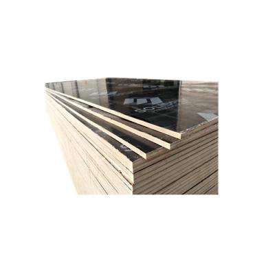 China Two Times Industrial 15 Mm Poplar Core Hot Pressed Film Faced Plywood for sale