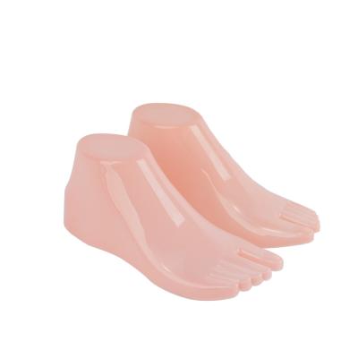 China Other Plastic Foot Bumps Form Display Ankle Mannequin Bumps Shoes Show Feet Model Foot Form Plastic Mannequin Male Female Foot for sale