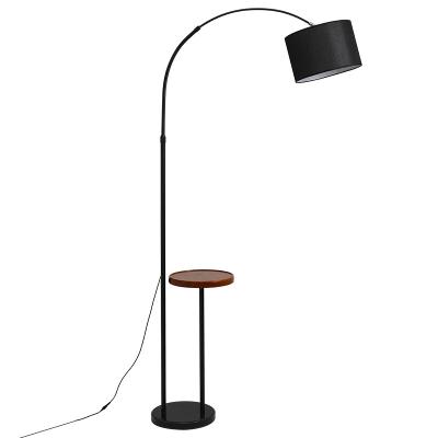 China Luxury reading floor lamp bedroom bedside coffee table lamp living room sofa bedroom side light floor lamp for sale