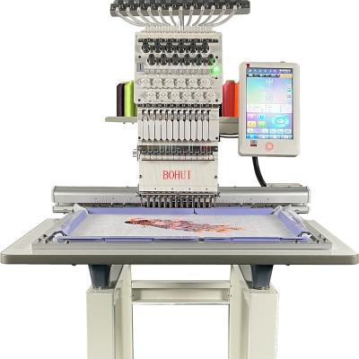 China Garment Shops Single Head Function Hat T-shirt Garment High Speed ​​Multi Embroidery Automated Embroidery Machine Supplier for sale