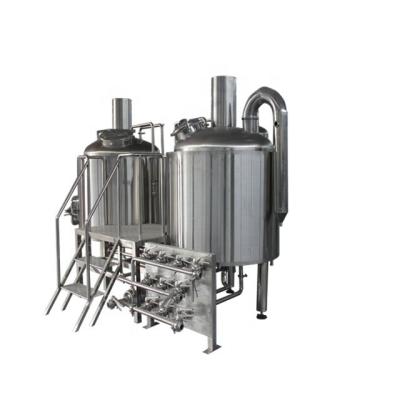 China Restaurant club/bar/bar use 2 vessels open beer brewery equipment microbrewery for sale