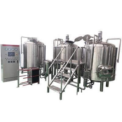 China Hotels Stainless Steel Beer Making Machine Conical Fermenter For Sale for sale