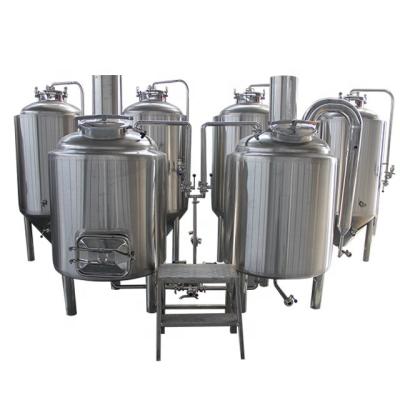 China Beer Brewing Beer Brewing Machine , Industrial Beer Making System for sale