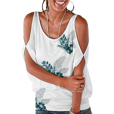 China Anti-Wrinkle Clothing Manufacturers Custom Big Size Women Tops Red Ginger Samoan Print Off The Shoulder T-shirt Polynesian Island Tops for sale