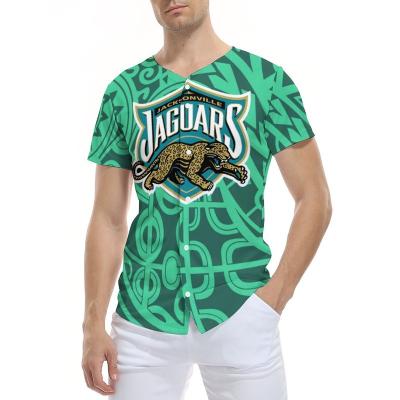 China Custom Polynesian Tribal Uniforms Antibacterial Youth Sportswear Design Baseball Jersey Full Print Apparel Manufacturers Tribal Uniforms for sale