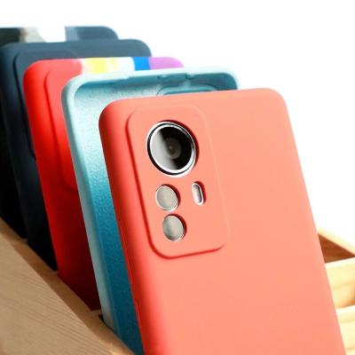 China xiaomi 12pro shockproof heavy duty case luxury dirt phone cover for xiaomi 12 liquid silicone xiaomi 12 case for sale