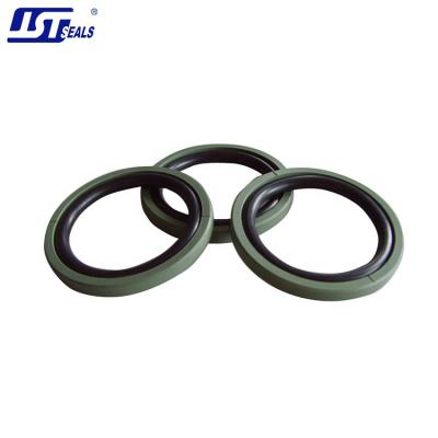 China Heavy duty hyro-cylinder PTFE glyd ring compressor spare parts step seals Rod Piston Hydraulic Seals for sale