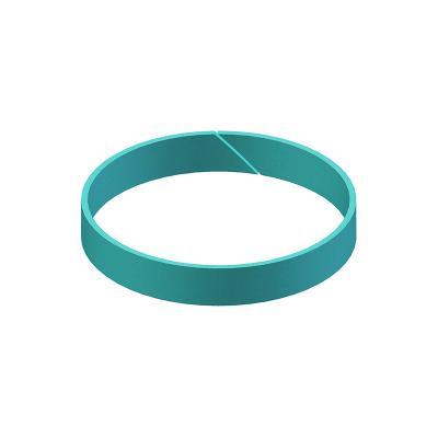 China Blue Phenolic Piston Rod Turquoise Color Polyester Resin Wear Band Wear Ring Guide Ring for sale