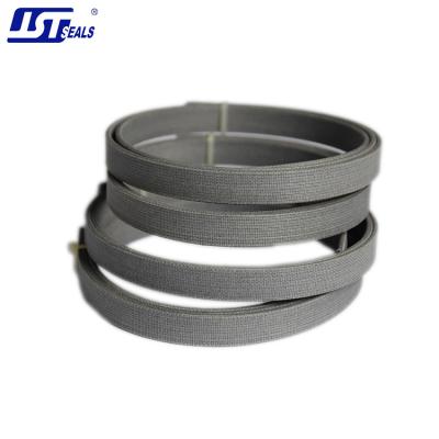 China Piston Rod Hydraulic Cylinder Guide Ring Cloth Phenolic Resin Wear Ring Black Color WR For Hydraulic Piston for sale