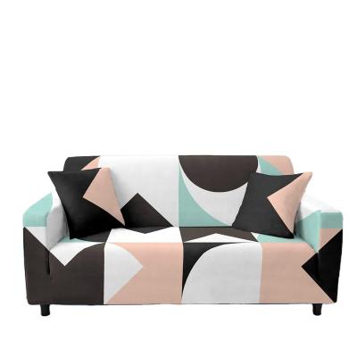 China 1-4 Setaer Wholesale Four Seasons Universal Elastic Sofa Cover 3D Sofa Cushion Digital Printing Package for sale