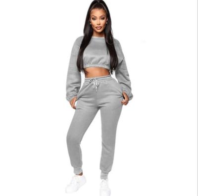 China Summer Breathable Spring Sports Suit Women's Clothing Women's Breathable Belly Tracksuit Two-Piece Casual 2-Piece Set for sale