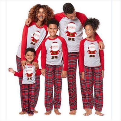 China 2021 Christmas QUICK DRY QUICK DRY Pajamas Set Adult Women Kids Family Clothes Christmas Family Sleepwear 2PCS Matching Sets for sale