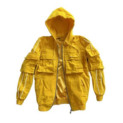 China XJYD 2021 QUICK DRY New Arrivals Fashion Colorful Reflective Jacket Men Streetwear Hip Hop Tech Anorak Jackets for sale