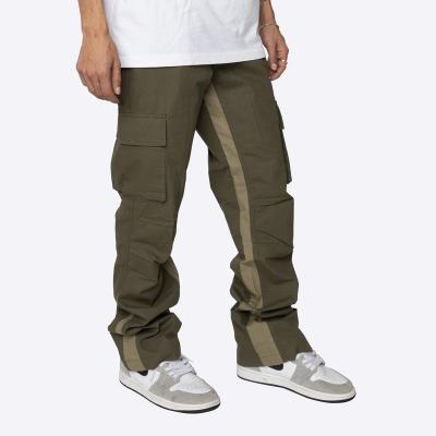 China XJYD New Custom Logo Cargo Jogger Skinny Pants Pockets Cargo Pants Anti-pilling New Casual Streetwear Men's Cheap Pants for sale