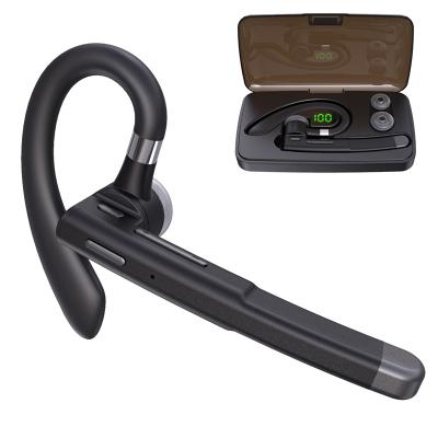 China CVC8.0 YYK-520 TWS Business Wireless Earphone Headset Voice Control Office Driving Single Ear Running Hook for sale