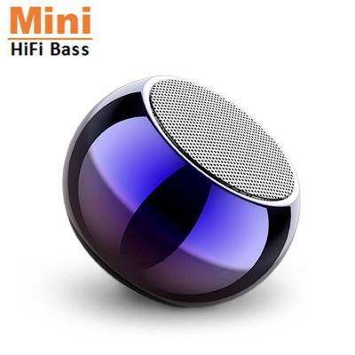 China Super Tooth Mini Outdoor Wireless Portable Speaker Bass Loud Hifi Music Blue Small BT Gradient Color Phone Function M3 Speaker for sale