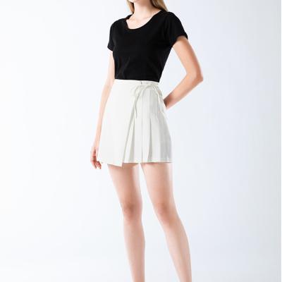 China 2022 Anti-Static Women Skirts Plus Size Basic Style Fashion Party Dance Elastic Comfortable Casual Vintage Mini Skating Skirt for sale