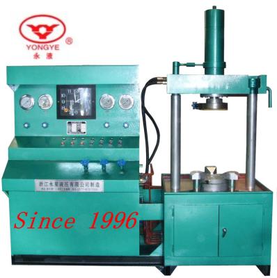 China YFT-B200 vertical claws clamping type hydraulic valve testing equipment for testing flanged welding and threaded valves YFT-B200 for sale