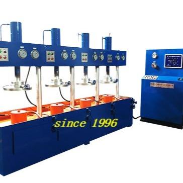 China Four working positions YFT-B200 vertical type hydraulic valve test bench for valve shell and sealing test YFT-B200 for sale