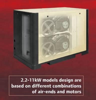 China Ingersoll ASM11 ASH11 Oil Free Rand AS Series Scroll Air Compressor 11KW 8barg 10barg 1.2m3/min 1.06m3/min Oil Free Air Cooled for sale