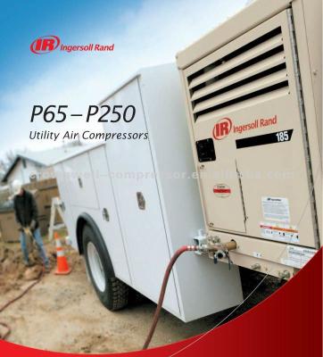 China Ingersoll (Doosan) Lubricated Rand Portable Air Compressor (P65WKU, P90WIRU, P130WJDU, P175WJDU, P185WJDU, P250WJDU) for sale