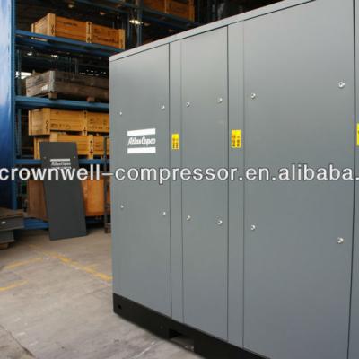 China Atlas Copco GA 355W GA 400W GA 450W GA 500W 50hz 60hz MV-IP55 Lubricated Screw Air Compressors for sale