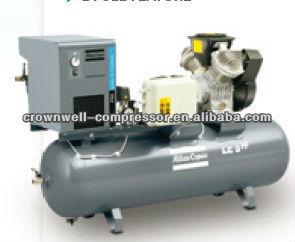 China Atlas Copco Lubricated Industrial Aluminum Piston Compressors LF2-10,IF3-10.IF5-10,IF7-10,IF10-10 for sale