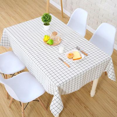 China Waterproof Decoration Table Cloth PVC Rectangular Printed Waterproof Table Cloth For Hotel Home Wedding Party for sale