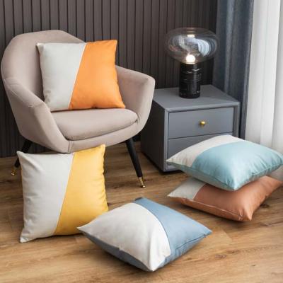 China Anti-Static Factory Customized Colorful Tiles Home Decor Soft Cushion Pillow For Sofa Bedroom for sale