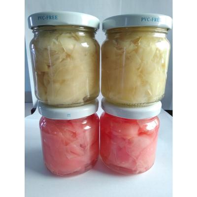 China PRESERVED Pickled Sushi Ginger for Japanese Cuisine in Bottle Packing for sale