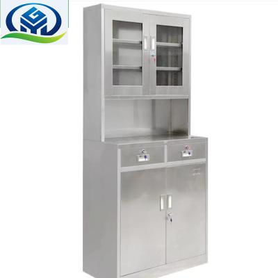 China Hospital Room Stainless Steel 304(SUS) Medical Storage Cabinet For New Hospital for sale