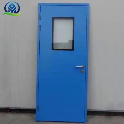 China Factory Direct Wholesale Manual Doors Sound Insulation Full Swing Clean Room Open Single Door for sale