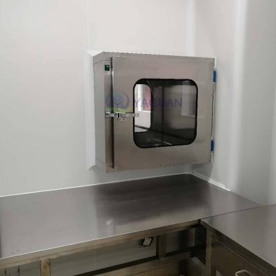 China 100 Lab/Lab /Hatch Clean Room Mechanical Interlock Doors Pass Box For Clean Room for sale