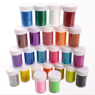 China PET Holographic Craft Polyester Festival Decoration New Arrival Voluminous Glitter Powder For Christmas Decoration for sale