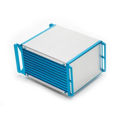 China D06 375W4U Heatsink Metal Enclosure Rack Foot Case Main Board PCB Industrial Electronic Box for sale