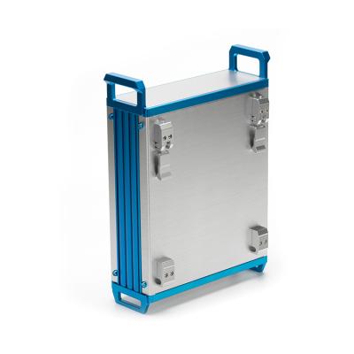 China OEM Industrial Manufacturing D07 482W2U Enclosure Rack Mount Chassis Case Radiator Aluminum Distribution Box for sale