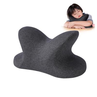 China Fire retardant memory foam office and school sleep pillow. nap rest pillow for sale